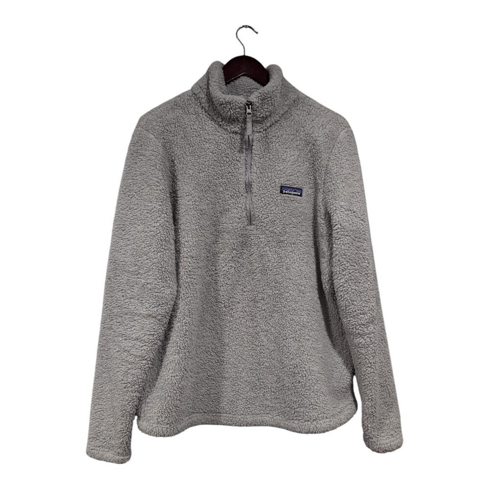 Patagonia Los Gatos Fleece 1/4 Zip Drifter Grey Women’s Size XL